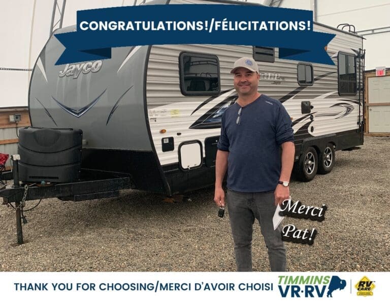 Happy Campers – a satisfied Timmins RV customer