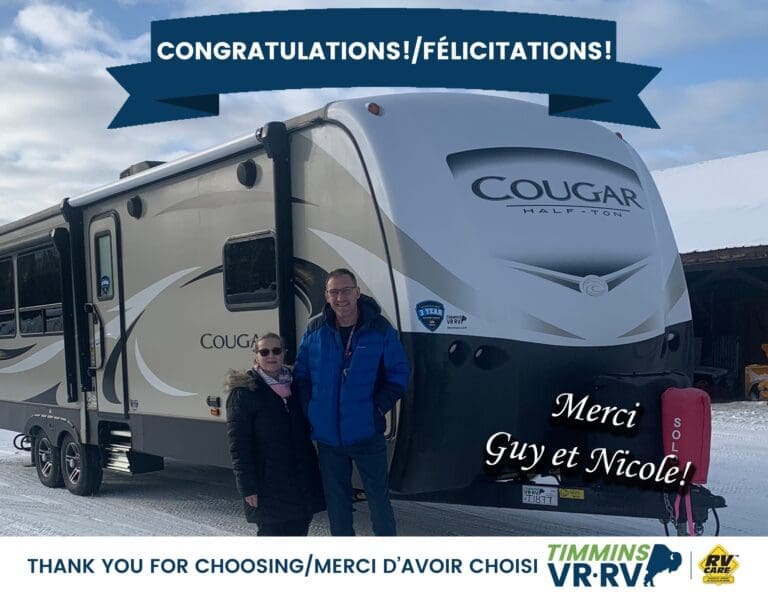 Happy Campers – a satisfied Timmins RV customer