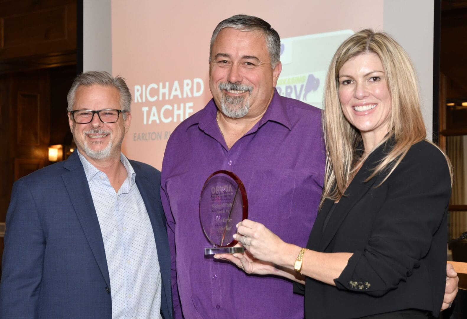 RICHARD TACHÉ WINS ORVDA DEALER OF THE YEAR 2024 AWARD – ORVDA AWARD PRESENTATION