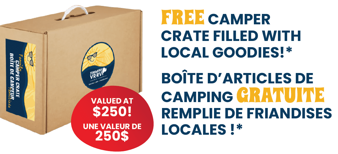 Obtenez jusqu’à 450 $ de nuits gratuites! – TRV CamperCrate png